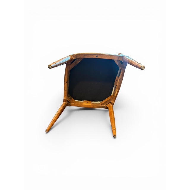 Pair of 1965 Tomlinson "Sophisticate" X-Back Armchairs For Sale - Image 11 of 12