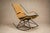 Mid-Century Modern Brazilian Modern Rocking Chair in Metal, Wicker & Green Mohair by Carlo Hauner, 1950s For Sale - Image 3 of 18