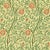Morris & Co Sweet Briar Wallpaper in Green/Blue/Rust - a Sample For Sale