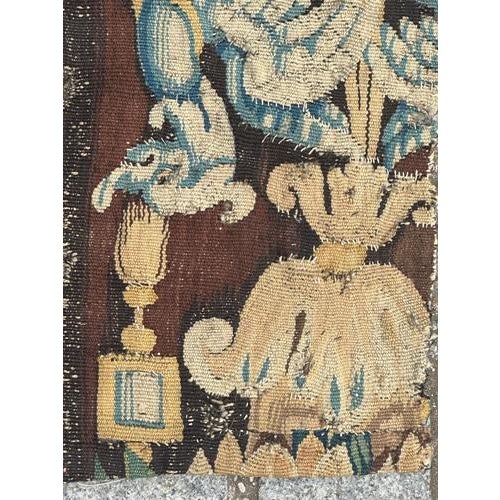 Antique French Aubusson Tapestry For Sale - Image 4 of 18