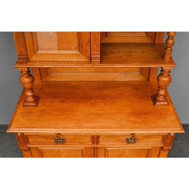 Gründerzeit Sideboard in Oak, 19th Century For Sale - Image 11 of 18