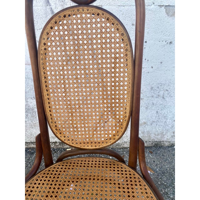 Thonet Atribute Benwood Long Johns' High Back Dining Chairs Set of 5 . For Sale - Image 10 of 12