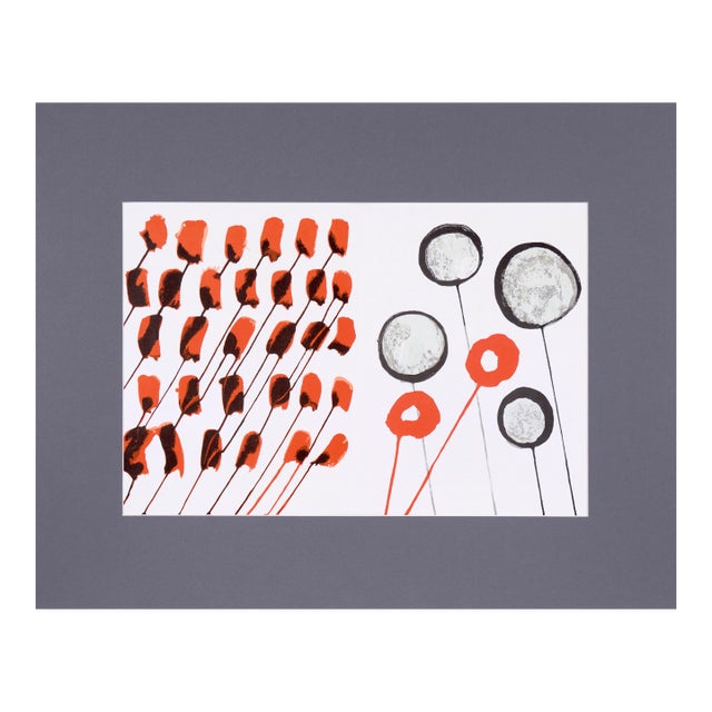 Mid-Century Derrière Le Miroir Lithograph by Alexander Calder For Sale