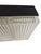 Mid 20th Century Modernist Original Flush-Mount Chandelier in Frosted Art Glass & Black Metal For Sale - Image 14 of 16