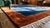 1920s Navy Blue Floral Antique Chinese Art Deco Carpet 9' X 11'2" Knotetd Wool Rug For Sale - Image 11 of 12