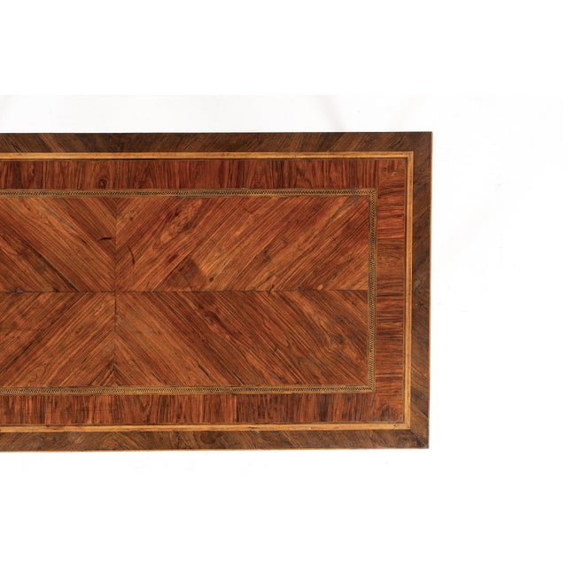 Italian Kingwood and Walnut Console Tables, 18th Century, Set of 2 For Sale - Image 11 of 12