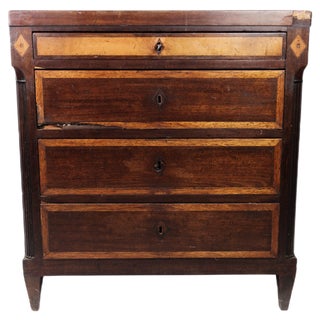 Mahogany Chest of Drawers by Louis Seize For Sale