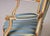 Wood Late 18th Century European Neoclassical Painted & Parcel-Gilt Armchair For Sale - Image 7 of 12