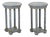 20th Century European Pedestals Table, Set of 2 For Sale