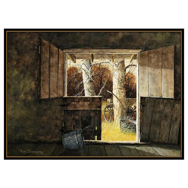 Message us to inquire about custom framing options! (Included for free with every purchase) The immaculate artwork is of...