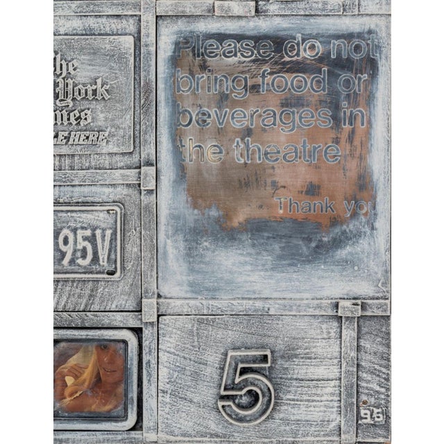Bill Clark Found Object Assemblage on Board For Sale In New York - Image 6 of 9