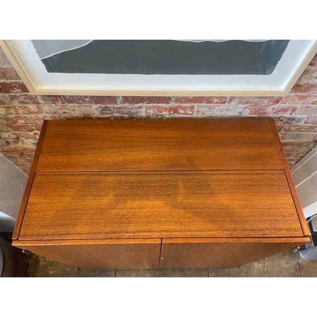 Wood Mummenthaler & Meier Style MCM Desk For Sale - Image 7 of 13