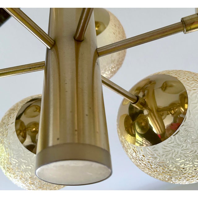 Large Space Age Bubble Glass Chandelier, 1970s For Sale - Image 17 of 18