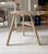 Sawkille Co. White Oak Stool Solid bleached white oak stool with a round seat and three legs. Dimensions: 15" Diameter x...
