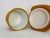 Textile Orange-Yellow Faux Fur Ottomans with Interior Storage Compartment, 1970s For Sale - Image 7 of 10