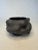 Ceramic Abstract Modern Studio Art Black Pottery Planter For Sale - Image 7 of 9