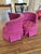 Pink 19th Century French Napoleon III "Indiscret" Three-Seat Conversation Sofa For Sale - Image 8 of 16