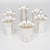 1940s Art Deco Silver Plate Cocktail Shaker and Six Barware Glasses - 7 pcs For Sale - Image 13 of 15
