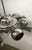 Silver Italian Pop Art Space Age Chrome Ceiling Lamp With Six Balls, 1960s For Sale - Image 8 of 9