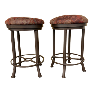 Vintage Counter Stools 25” - Set of 2