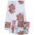 Sanya 10-Seat Pink & Orange Tablecloth For Sale - Image 4 of 6