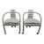 Charles Hollis Jones Acrylic chairs Wonderful condition Original upholstery Minor crazies in the arms of the chairs . Not...