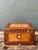 Brown Vintage Marquetry Inlaid Wood Box For Sale - Image 8 of 16