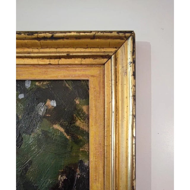 Lison Favarger, Paysage, Oil on Cardboard, 1920s, Framed For Sale - Image 7 of 10