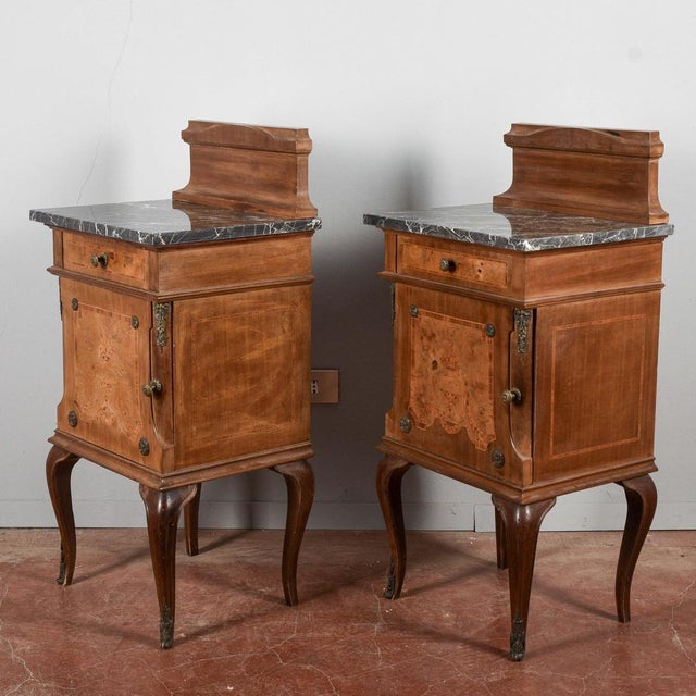 Bedside Tables from F.lli Cavatorta Roma, Set of 2 For Sale - Image 10 of 18
