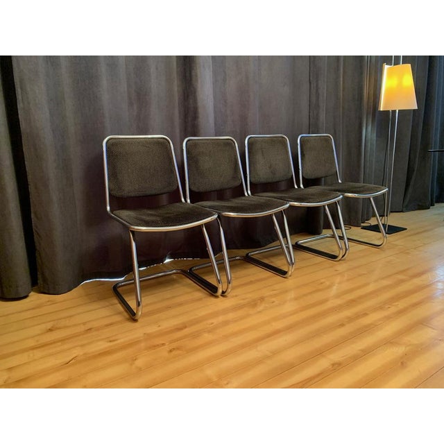 Italian Taro Chairs, 1970s, Set of 4 For Sale - Image 3 of 15