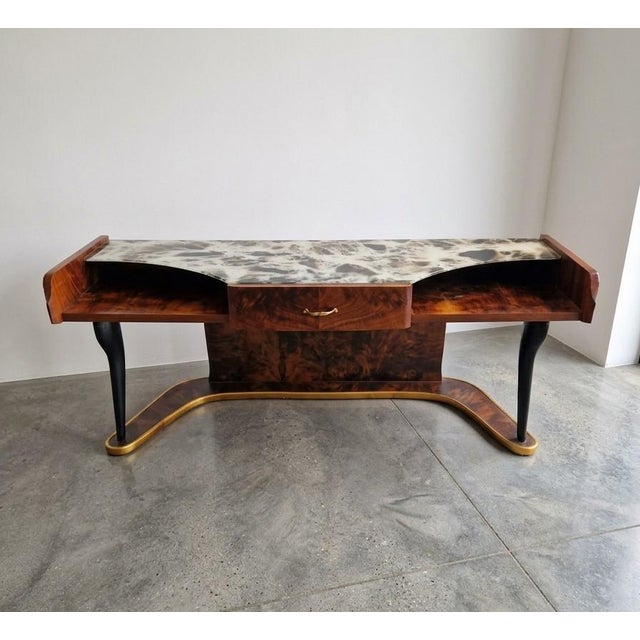 Mid-Century Modern Mid-Century Modern Console Table, 1950s For Sale - Image 3 of 18