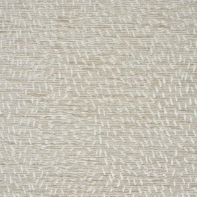 Mid-Century Modern Schumacher X Caroline Z Hurley Menemsha Fabric in Natural For Sale - Image 3 of 3