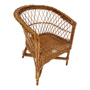 Childs French Rattan Chair