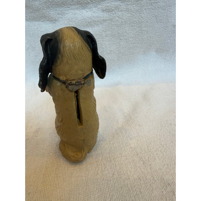 Sweet Begging Metal Spaniel Bank For Sale - Image 4 of 11