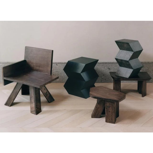 Not Yet Made - Made To Order Wood Stool by Goons For Sale - Image 5 of 6