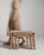 Set of Three Oak Brutalist Nesting Tables, Antique, France, Circa 1970 For Sale - Image 13 of 13
