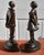 French Art Deco Style Bronze Bookends Flirt Lovers For Sale - Image 15 of 18