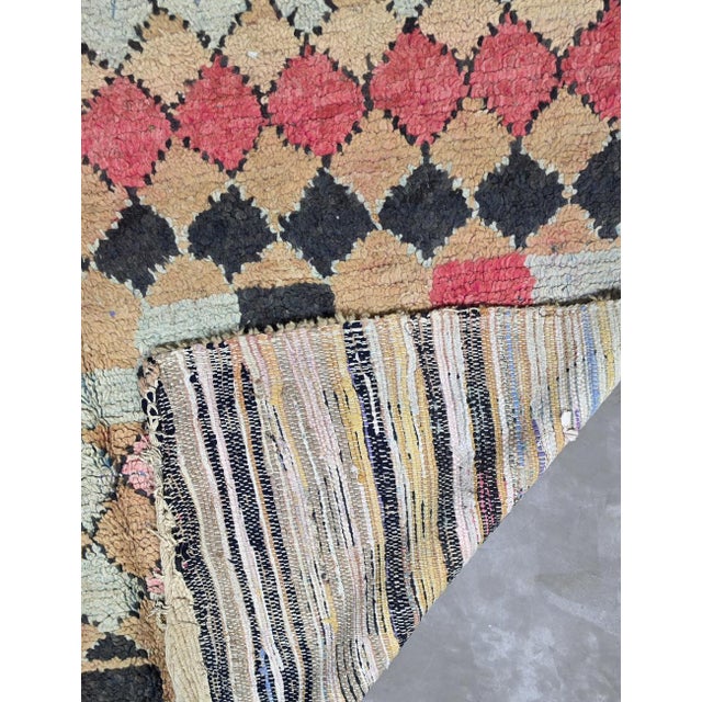 1980s Handmade Moroccan Vintage Rug - 9.6 X 5.9 Ft For Sale - Image 5 of 6