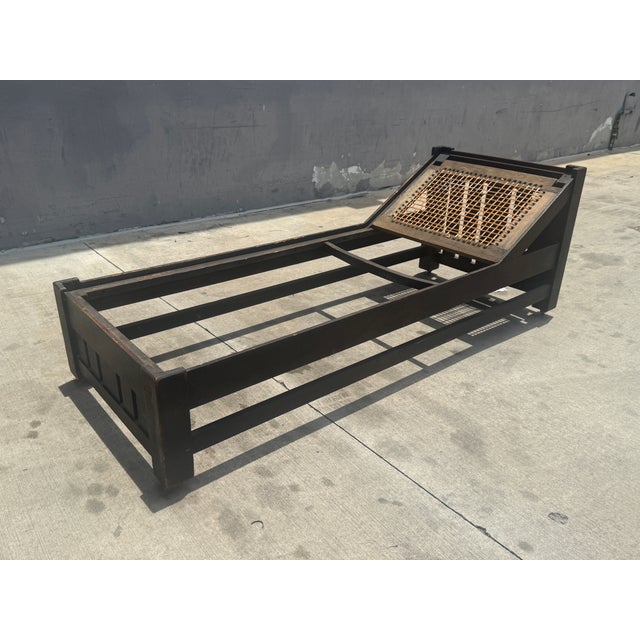 Early L & Jg Stickley Mission Oak Fainting Couch For Sale - Image 16 of 18
