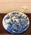 Large Antique Japanese Arita Imari Blue and White Porcelain Chargers, 1900, Set of 2 For Sale - Image 16 of 18