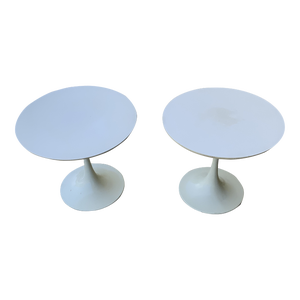 1950s Tulip Style Side Tables - Set of 2