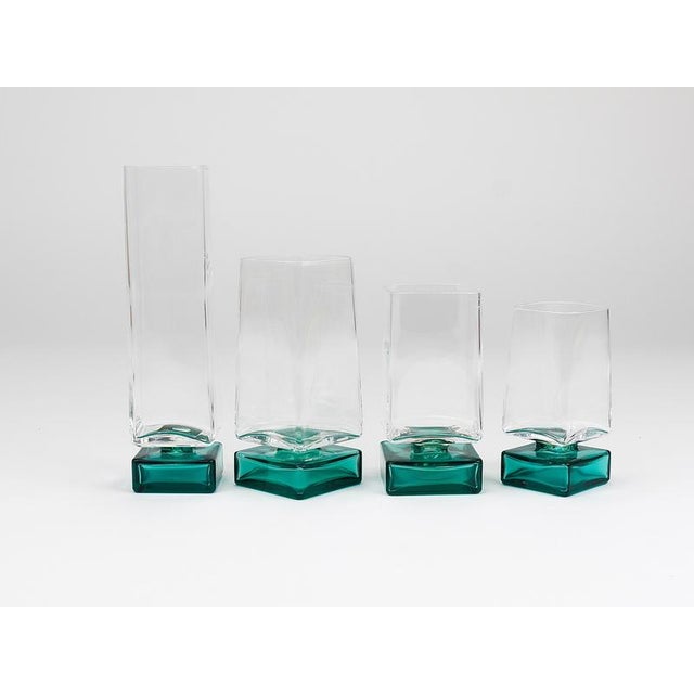 1980s Vintage Italian Light and Music Monet Glasses from Luigi Bormioli, 1980s, Set of 24 For Sale - Image 5 of 17