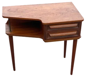 Mid-Century Danish Side Table attributed to Johannes Andersen for CFC, 1960s