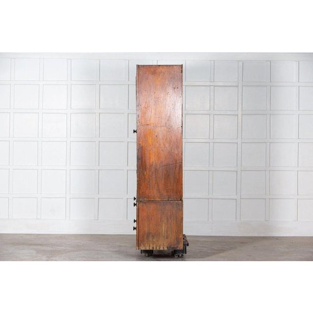 Wood Large Irish Pine Housekeepers Cupboard, 1850s For Sale - Image 7 of 12