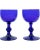 Vintage Carlo Moretti Mid-Century Italian Cobalt Blue Cordial Cocktail Glasses- Set of 6 For Sale - Image 9 of 13