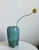 1940s Nelson McCoy Ceramic Vase Signed Art Deco Space Age Mid Century Modern Eames Era For Sale - Image 5 of 7