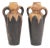 Gilbert Metenier Drip Glazed Art Pottery Vases, 2 For Sale