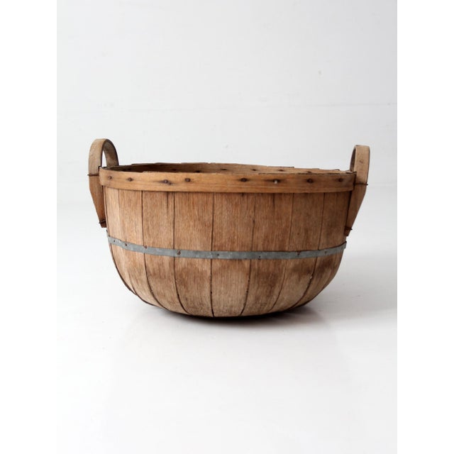 Antique Orchard Basket For Sale - Image 4 of 16