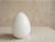 White Egg-Shaped Murano Glass Lamp from Manifattura Di Murano, 1970s For Sale - Image 8 of 9
