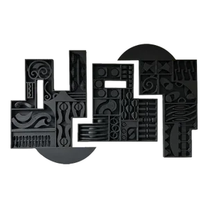 Monumental Wood Assemblage After Louise Nevelson